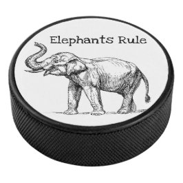 Elefantenregel Eishockey Puck