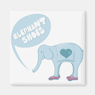 Elefantenschuhe Magnet