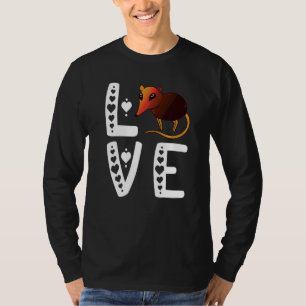 Elefantenspitzmaus Liebe Sengi Elefantenspitzmaus  T-Shirt