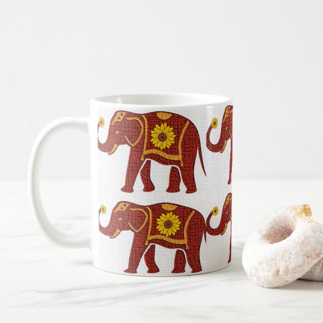 Elefantentasse Kaffeetasse (Mit Donut)
