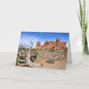 Elefantenumzug im Arches National Park Karte