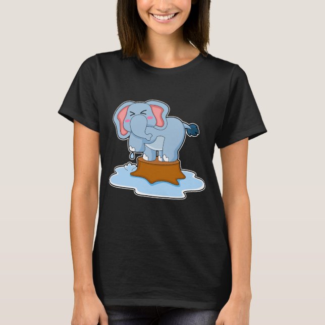 Elefantenwasser T-Shirt (Vorderseite)