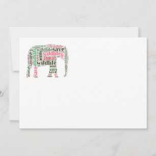 Elefantenwörterwolke