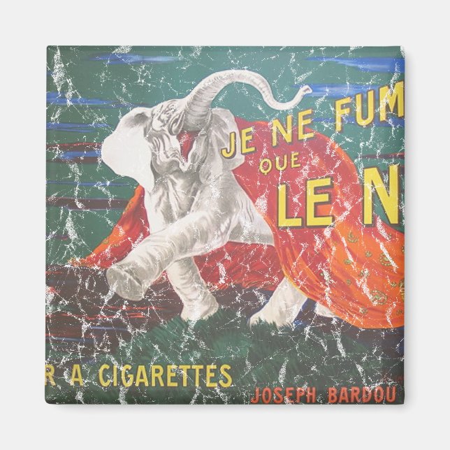 Elefantenzigaretten-1900 - Not leidend Magnet (Vorne)