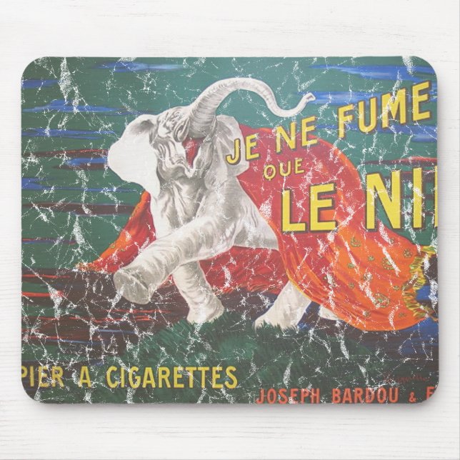 Elefantenzigaretten-1900 - Not leidend Mousepad (Vorne)