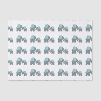 ElefantSeidenpapier, Mama und Baby-Elefant Seidenpapier