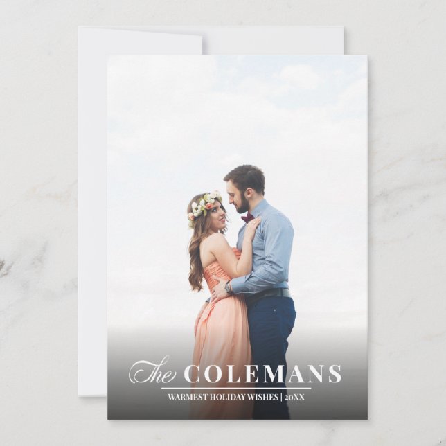 Élégance | Bleu marin | Photo verticale de vacance (Devant)