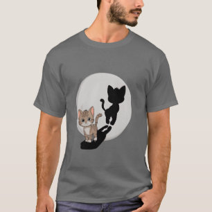 Elegance Cat witzig T-Shirt