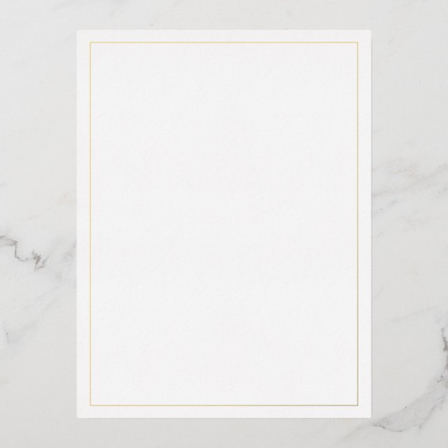 Elegance Classic-Textbasierte Einladung (Vorderseite)