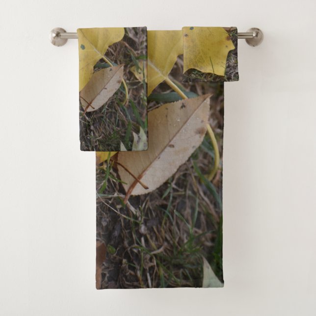 Élégance de la serviette d'automne (En situation)