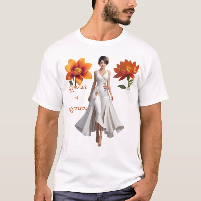 Elegance der Natur T-Shirt (Vorderseite)