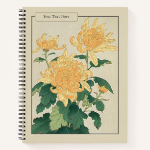 Élégance du Japon : Le Carnet de Chrysanthemum
