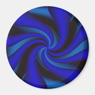Elegance en bleu.... magnet