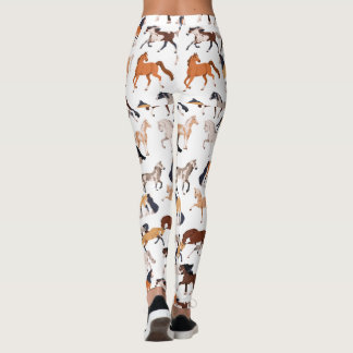 Élégance équestre Tout-En-Dessus Imprimé Leggings