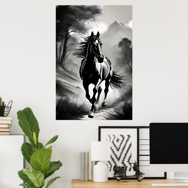 Elegance in Motion Poster (Heimbüro)