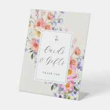 Elegance Pink Boho Blumenkarten und Geschenke