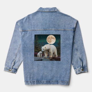 Élégance polaire sous le clair de lune