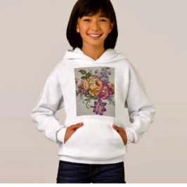 Elegance: Porzellan Inspiriert Hoodie