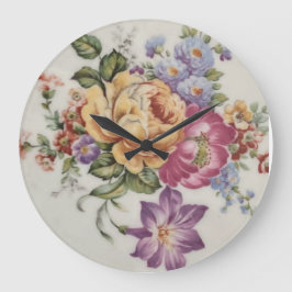 Elegance: Porzellan Inspiriert Uhr
