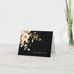 Elégance sans effort Carte Fête des Mères Florales