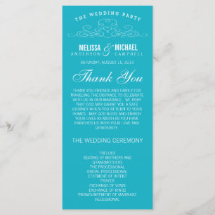 ÉLÉGANCE vintage   PROGRAMME DE MARIAGE