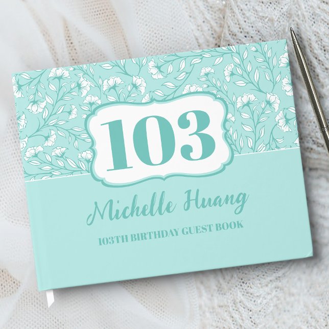 Elegant 100. Geburtstag Gästebuch (Von Creator hochgeladen)