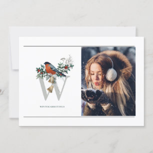Elegant 1 Foto WINTER GREETINGS Weihnachten