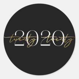Elegant 2020 Abschluss Sticker
