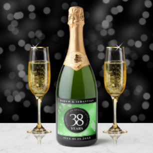 Elegant 38. Emerald Wedding Jubiläum