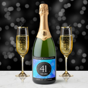Elegant 41. Blue Topaz Hochzeitstag