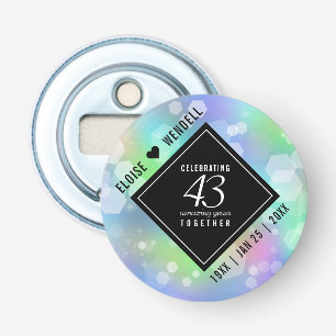 Elegant 43. Opal Hochzeitstag Flaschenöffner