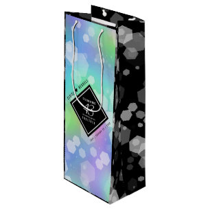 Elegant 43. Opal Hochzeitstag Geschenktüte Für Weinflaschen