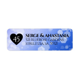 Elegant 45. Sapphire Hochzeit Jahrestag