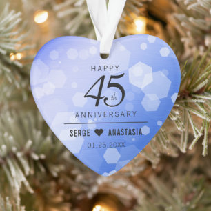 Elegant 45th Sapphire Wedding Anniversary