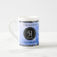 Elegant 51. Saphire Hochzeitstag