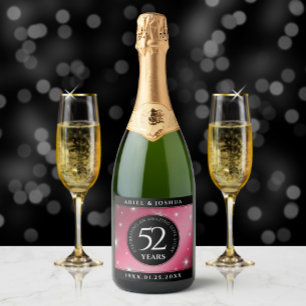 Elegant 52. Star Ruby Wedding Jubiläum