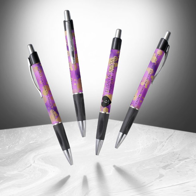 Elegant 6. Geburtstag von Amethyst Kugelschreiber (Elegant 6th Amethyst Wedding Anniversary Pen Cover Photo)