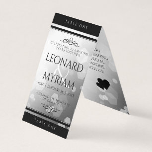 Elegant 70. Platinum Hochzeitstag