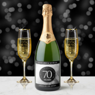 Elegant 70. Platinum Hochzeitstag