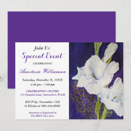 ELEGANT ABEND PARTY EREIGNIS EINLADUNG