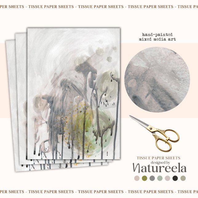 Elegant Abstract Design Decoupage Tissue Paper Seidenpapier (Von Creator hochgeladen)