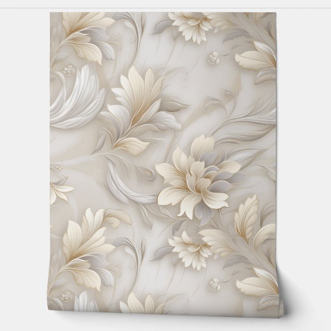 Elegant Acanthus Tapete (Abrollen)