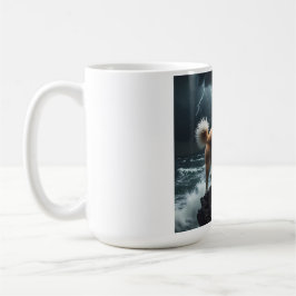Elegant Akita Coffee Tasse
