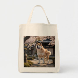 Elegant Akita Lebensmittelgeschäft Tasche