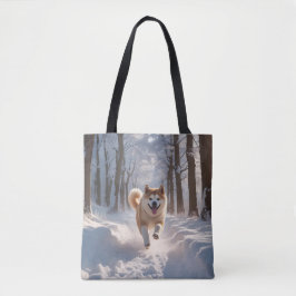 Elegant Akita Shoulder Tasche