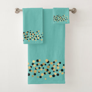 ÉLÉGANT AQUA GOLD LEOPARD SALLE DE BAINS SPOT TOUR