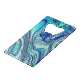 Elégant Aquamarine Paua Rainbow Shell inspiré