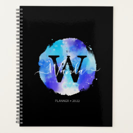 Élégant Aquarelle Monogramme 2022