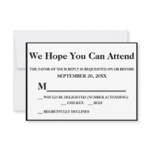 Elégant Art Déco Or sur Noir Mariage RSVP