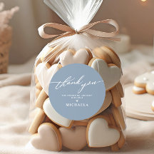 Elegant Baby Shower handgeschriebenes Skript Viele